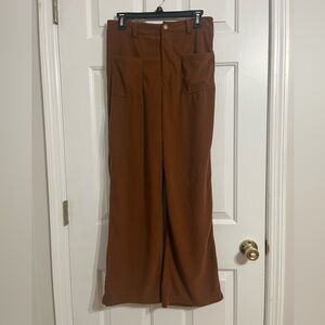 Brown Corduroy Trousers - Large